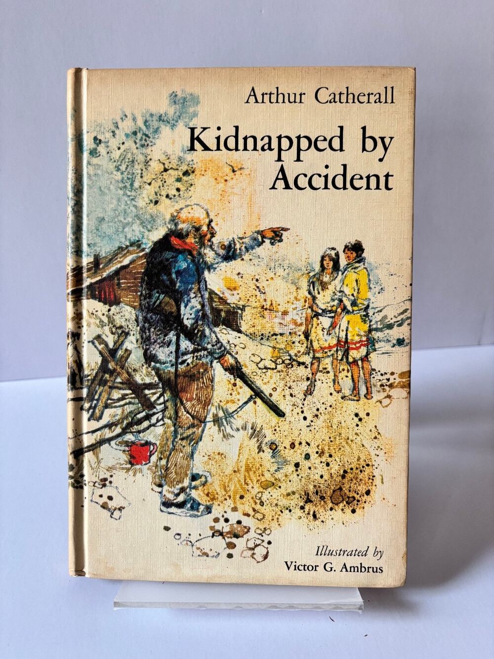 Kidnapped by Accident Arthur Catherall Lothrop 1969 HC Victor Ambrus Illustrated
